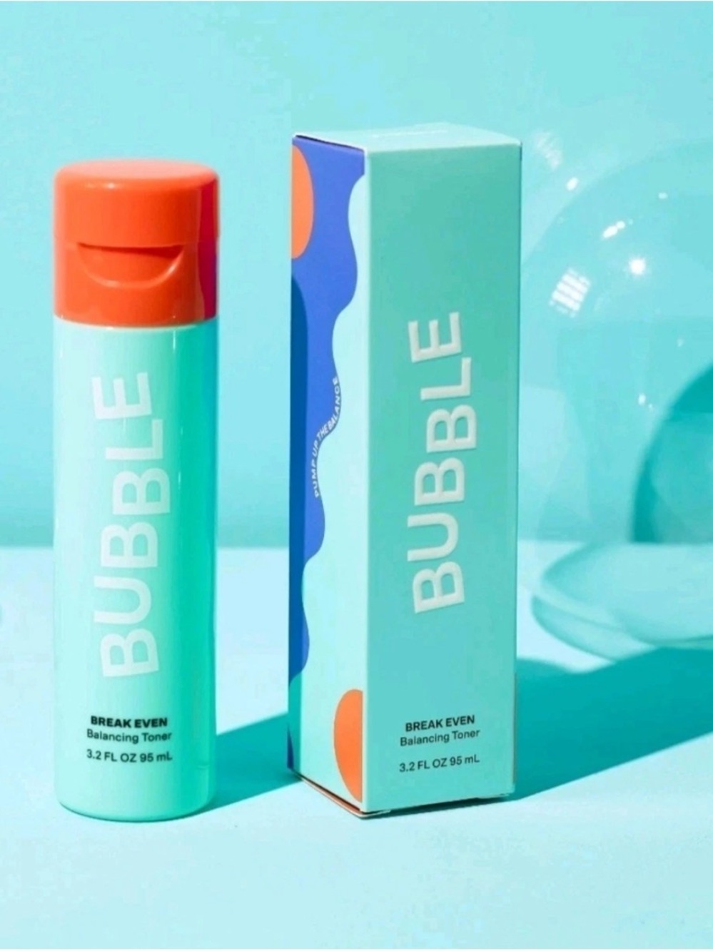 Bubble Skincare Break Even Balancing Toner NWT